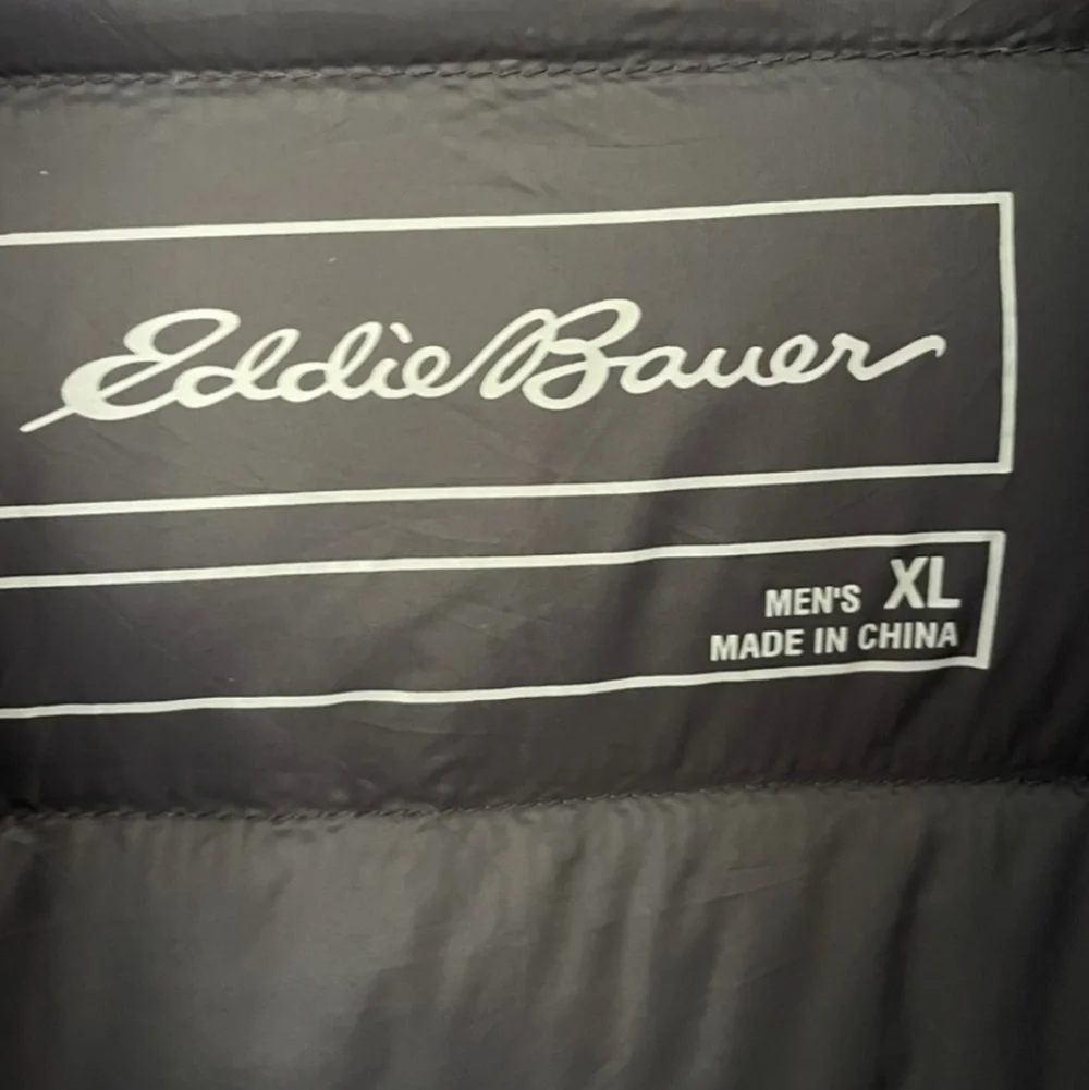 Eddie Bauer Gray Packable Down Puffer Coat XL - Picture 5 of 6